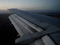 Night Landing at Christchurch Airport