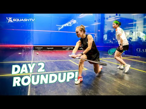 Round 2 at the Squash On Fire Open 2023 | Story of the Day!