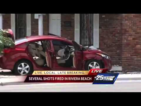 Shots fired in Riviera Beach, witnesses describe the scene