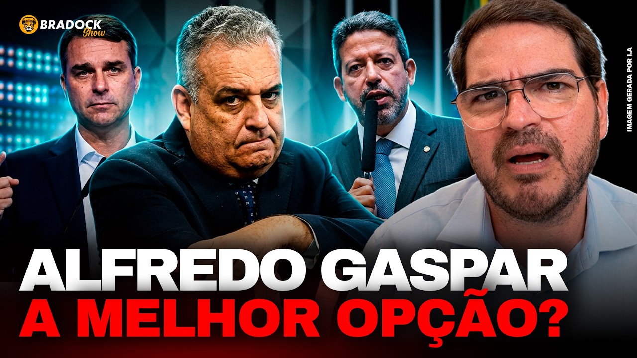 ALFREDO GASPAR ERA A MELHOR OPÇÃO? O recado de Flávio Bolsonaro ao STF e o acordo no Centrão!