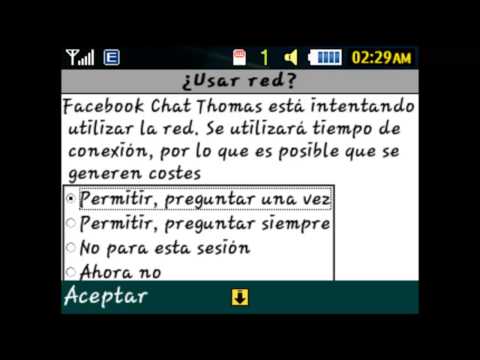how to get facebook chat on samsung ch@t