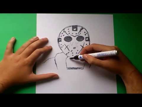 how to draw jason x
