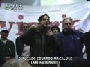 masivo repudio al tren bala  2/3 