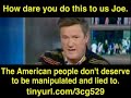 Shame On Joe Scarborough, MSM & Obama Part 1
