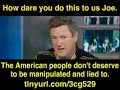 Shame On Joe Scarborough, MSM & Obama Part 1
