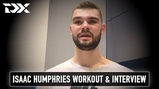 Isaac Humphries Pro Day Workout Video and Interview