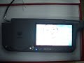 sun visor DVD