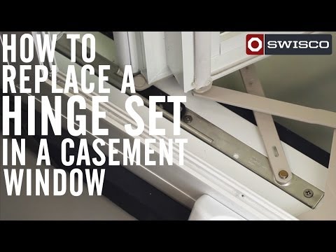 how to adjust double glazed window hinges