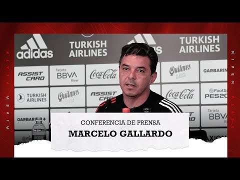  Marcelo Gallardo en conferencia de prensa (1/10/2021)