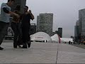 Girl and two boys - Playing with Tango 2005