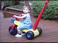 garrett and taylor show that they're the little speedy racers in demons on wheels