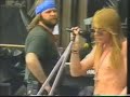 Axl Rose probando audio