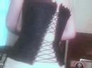 Lacing up my corset