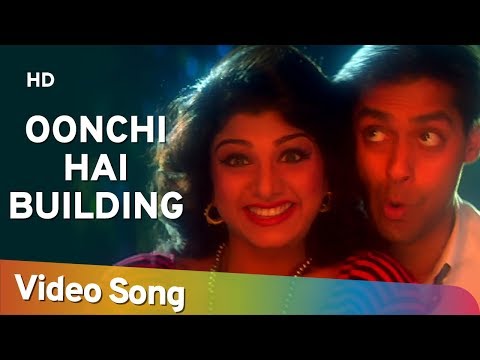 Oonchi Hai Building - Salman Khan - Karishma Kapoor - Rambha - Judwaa Songs - Anu Malik - Poornima