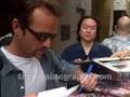 Luke Perry - Signing Autographs at CW11 Morning News