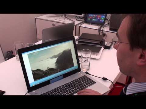 AMD Face Login, Gesture Control & Screen Mirror (CeBIT 2013)