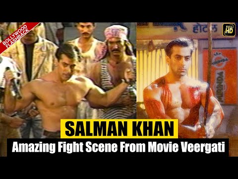 Salman Khan's Amazing Fight Scene From Movie Veergati | Bollywood Flashback Video