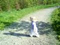 Sidsel in our little \"forrest\"1