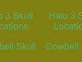 Halo 3 Skull Locations: Cowbell Skull