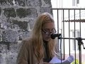Олена Михайленко (вона ж Ева Шателей) читає вірші на Молодій республіці поетів в рамках львівського Форуму видавців (осінь 2007, дуже холодно:)