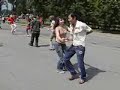 Carnaval at Pushkin city (Russia), salsa dance Carnaval at Pushkin city (Russia), salsa dance
