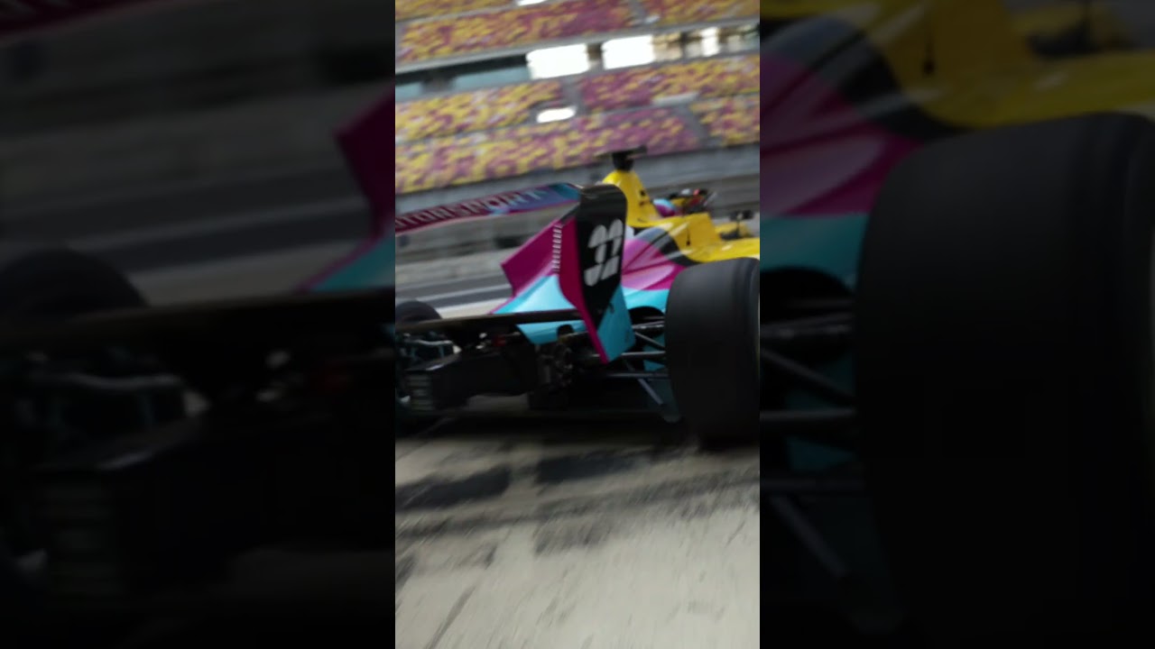 From bricks to grid. ➡️  How good did Esmee's livery look on track in China?! | F1 ACADEMY