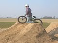 Backflip dirt jump