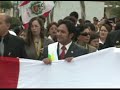 desfile de fiestas patrias en nuevo chimbote