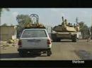 USA army in IRAQ destroy a civil car