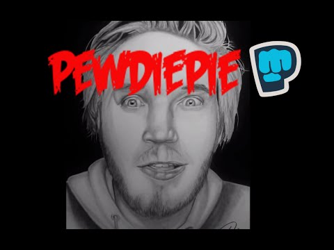 how to draw felix kjellberg