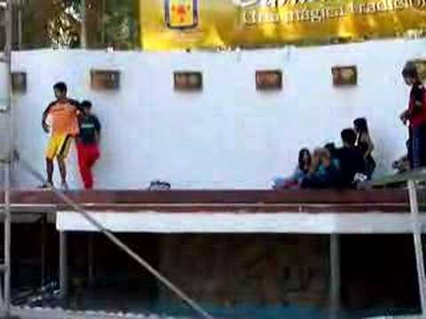 Vicuña breakdancers