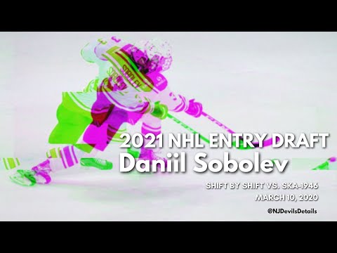 2021 NHL Draft | Daniil Sobolev (#3) Shift by Shift vs SKA-1946, March 11, 2020
