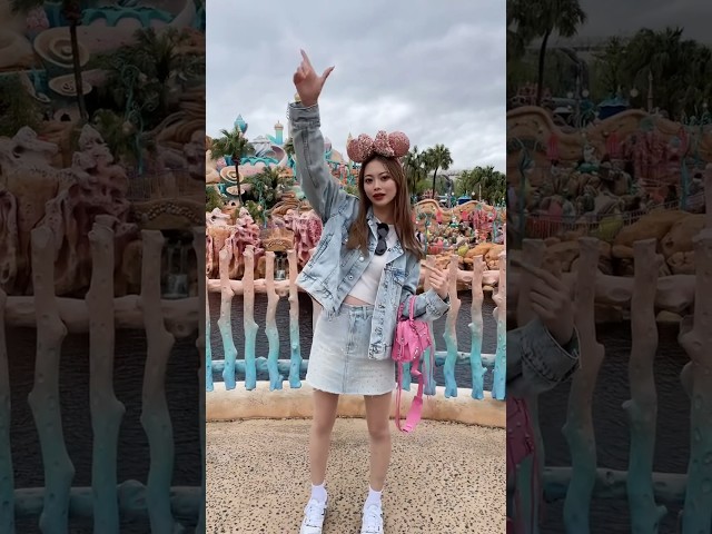 ディズニーシー最高すぎたw #ももちゃんねる #shorts #ディズニー #ディズニーシー