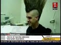 Worlds Tallest Mohawk on Headline News!