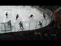 combat entre marc-olivier d'amour des 3l de rivi�re-du-loup et guillaume coud�-tremblay du hc carvena de sorel-tracy.