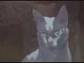 Painting a Cat - Cat Art - Katten Schilderij van Tom Poes