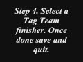 Smackdown Vs Raw 2009 Tutorials (Created and Tag Team Finishers)