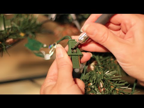 how to replace a fuse in christmas lights