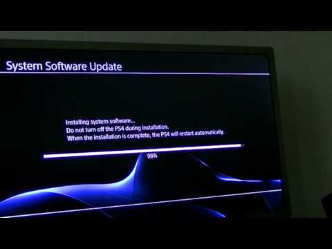 how to download ps4 update
