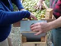 The Codling Grinder milling cider apples to make Cyder