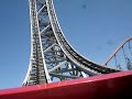 Superman POV Front Seat Six Flags Magic Mountain California Superman POV Front Seat Six Flags Magic Mountain California