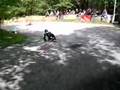 Downhill skateboarding at Ramberget, Göteborg