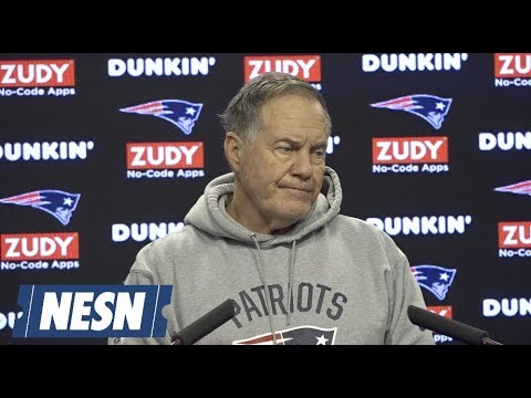 Video: Bill Belichick Week 15 Patriots vs. Steelers Wednesday Press Conference