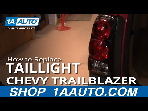 How To Install Repair Replace Fix Broken Taillight Lens or Bulb Chevy Trailblazer 02-09 1AAuto.com