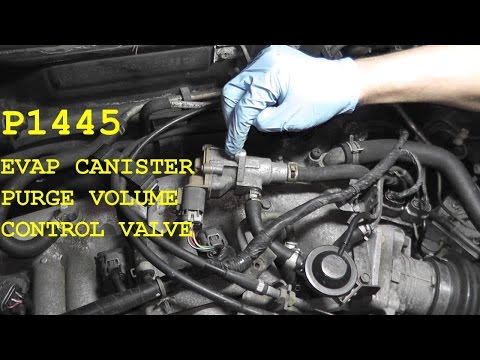 How to test and replace the EVAP Canister Purge Volume Control Valve P1445