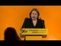 Liberal Democrat conf: Jo Shaw resigns over secret courts