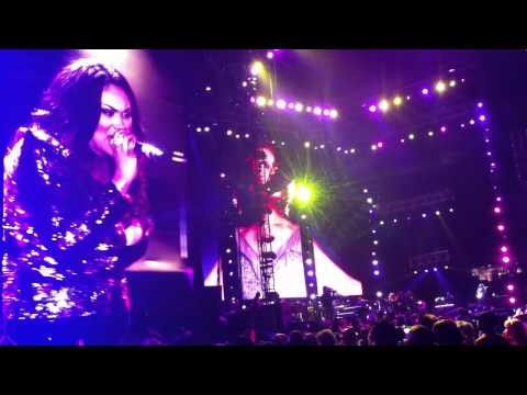 monifah - WHITNEY HOUSTON Tribute by Keke Wyatt, Monifah Carter, Nicci Gilbert, Faith Evans, & Syleena Johnson at the 2012 Essence Music Festival.
