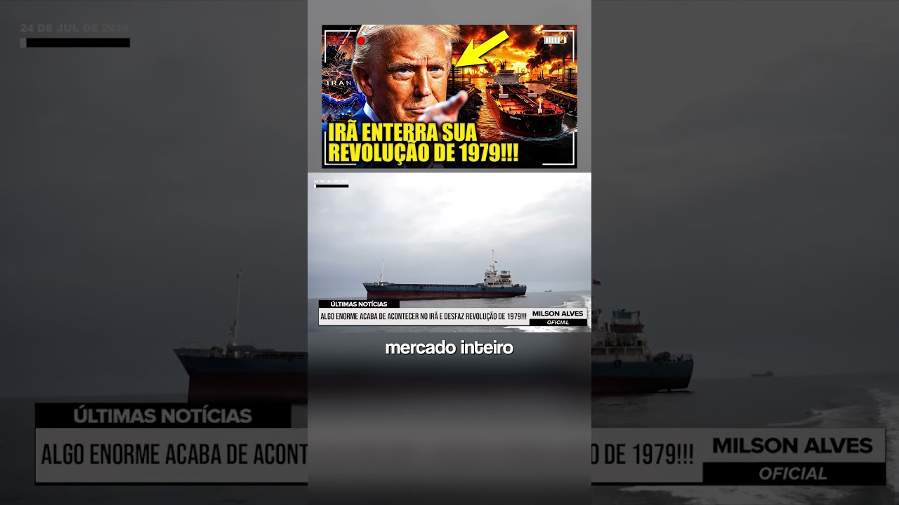 Algo ENORME ACABA de acontecer no Irã e DESFAZ REVOLUÇÃO DE 1979!!!
