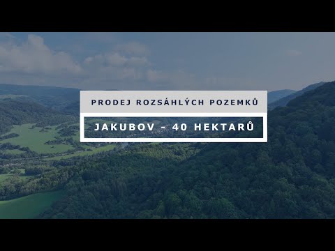 Video Prodej, pozemky 40ha, Jakubov