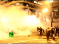Occupy Oakland video: Riot police fire tear gas, flashbang grenades